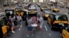 Taxi Strike Targeting Uber Brings Chaos to Spanish Cities