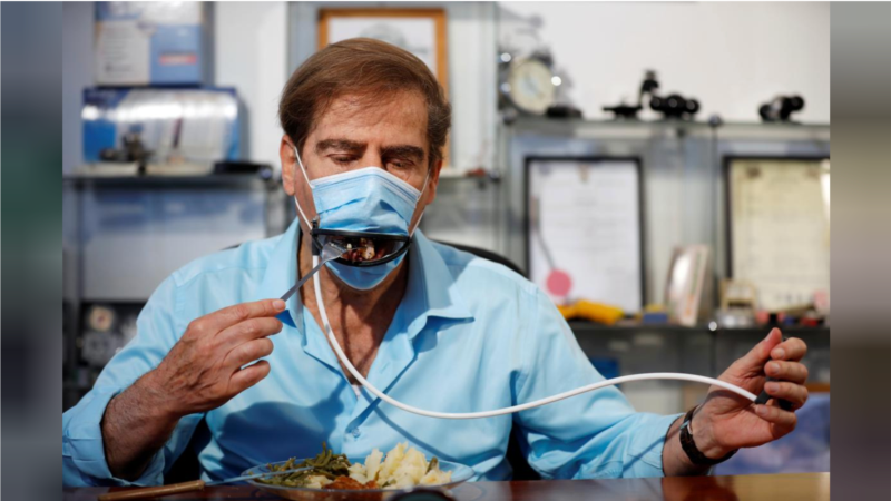 New Mask Could Make Eating in Restaurants Less Risky