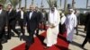 دیدار امیر قطر با رهبر حماس در نوار غزه، بیست و سوم اکتبر