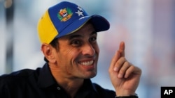 El líder opositor Henrique Capriles está dispuesto a debatir con Maduro.