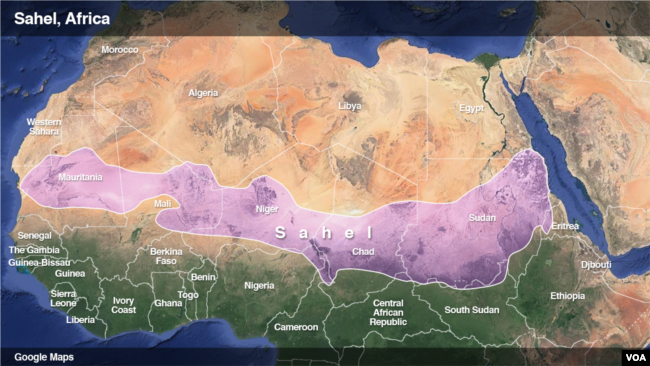 Africa's Sahel region.