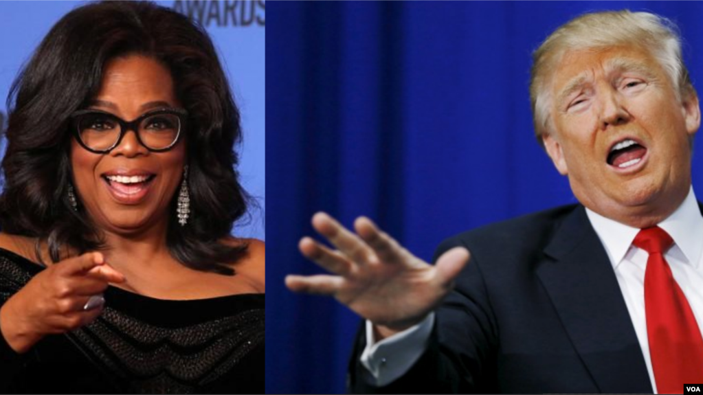 Oprah Winfrey no hizo declaraciones a favor ni en contra del presidente durante el programa, pero sí cuestionó a los participantes sobre la gestión del presidente estadounidense.