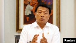 Kepala Kantor Staf Presiden, Moeldoko di Jakarta, 11 April 2018. (Foto: dok).