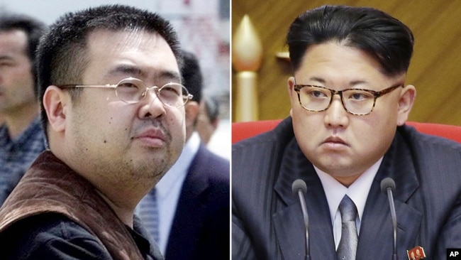 Ông Kim Jong Nam và người anh em cùng cha khác mẹ, lãnh tụ Bắc Hàn Kim Jong Un.