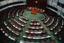 香港立法会（路透社2020年6月4日）