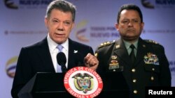 El presidente Juan Manuel Santos nombró al General Jorge Nieto como nuevo director de la Policía Nacional colombiana.