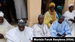 Gwamnan Sokoto Aminu Tambuwal Lokacin Jana'izar Magatakardar Wamakko