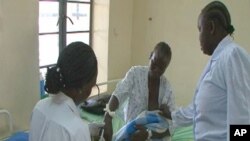 This is the best-equipped hospital in southern Sudan, but It has only six doctors and one formally trained midwife