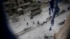 شام میں اسپتالوں اور اسکولوں پر بمباری، 50 افراد ہلاک
