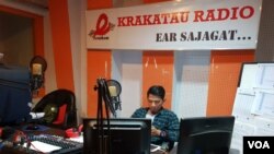 Radio Krakatau (Foto: VOA/Bhagaskoro)