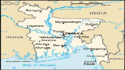 Map of Bangladesh