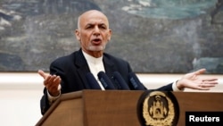 아슈라프 가니 아프간 대통령. 