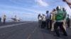 US Defense Secretary Visits Carrier in South China Sea