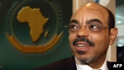 Primeiro Ministro Meles Zenawi (foto 2008)