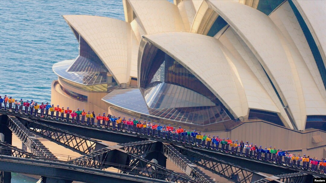 Gedung ikonik Sydney Opera House terdaftar sebagai Warisan Dunia UNESCO.