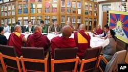 Speaker Penpa Tsering presides over a meeting of the members of the Central Tibetan Administration (File photo)