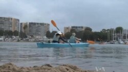 Volunteers Clean Up International Coastal Waters
