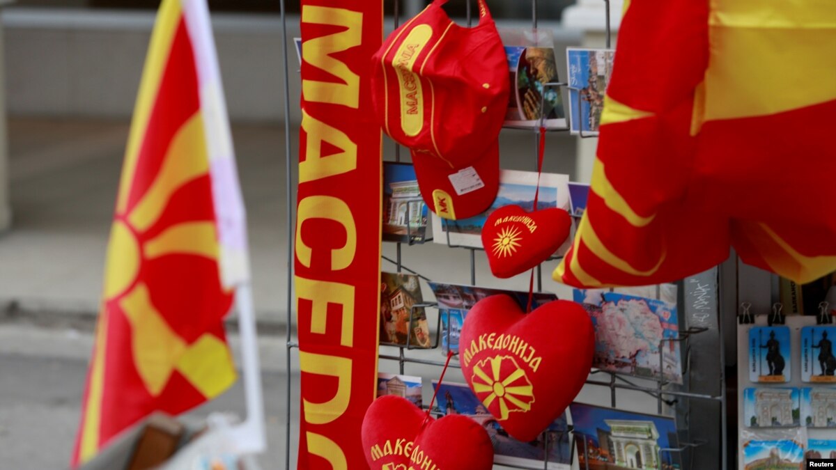 Warga Macedonia Protes Perundingan Nama 'Macedonia'