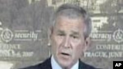 Bush On Americans Held In Iran