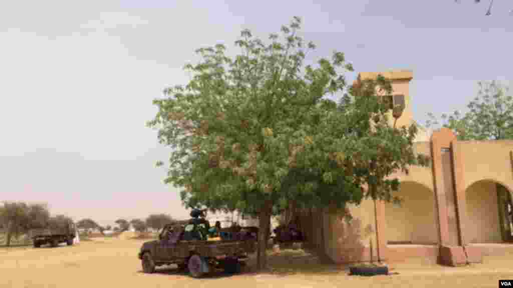 Des véhicules 4X4 des armées tchadienne