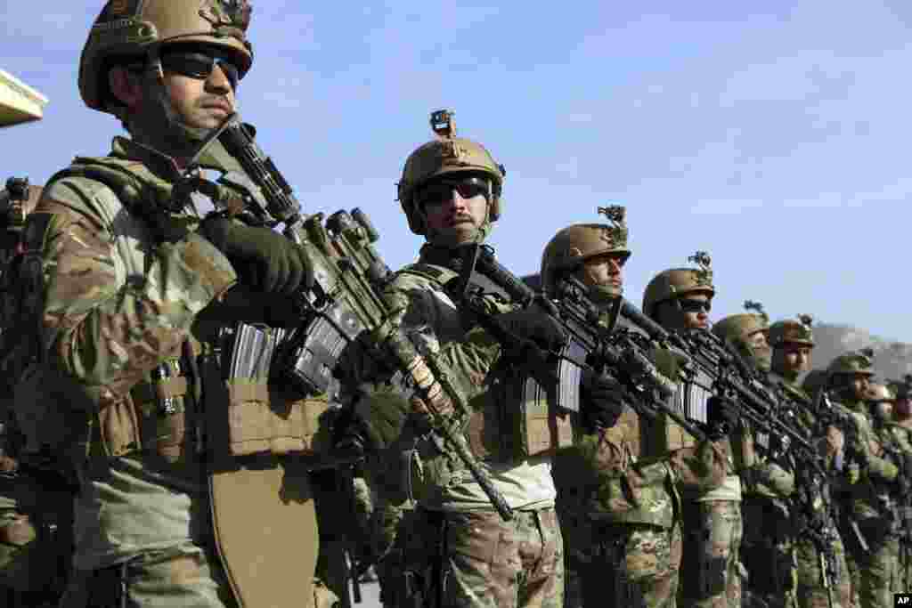 قوای خاص افغان، به تاریخ ۲۲ فبروری سال روان حدود ۳۵۰ سرباز دیگر در قوای خاص افغان اضافه شد