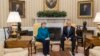 ایران و روابط تجاری اروپا و آمریکا محور مذاکرات صدراعظم آلمان در واشنگتن