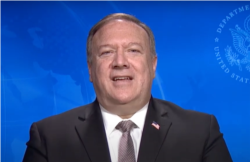 နိုင်ငံခြားရေးဝန်ကြီး Mike Pompeo