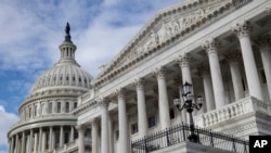 FILE - The Capitol is seen in Washington, April 7, 2017.