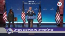 Lo que esperan los venezolanos de Biden