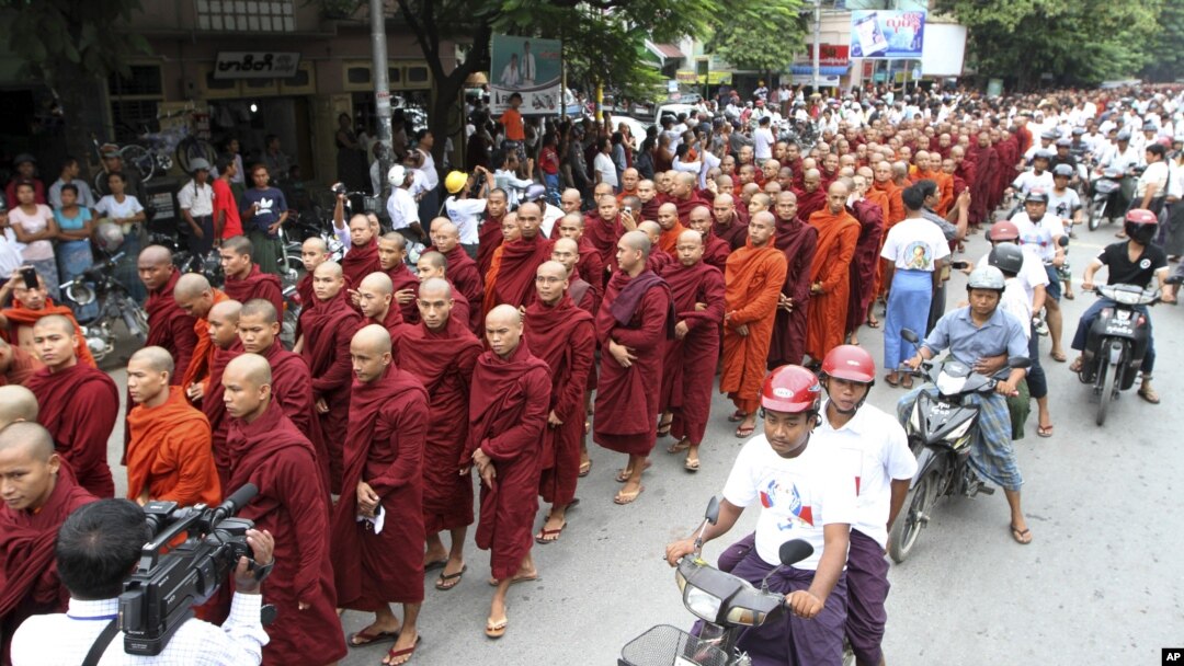 Burma Monk Protests of Rohingya Denounced by Rights Groups