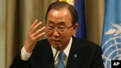 Undangan Sekjen PBB Ban Ki-moon untuk Teheran mendapat penolakan dari oposisi Suriah (foto: dok). 