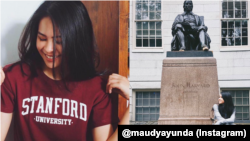 Netizen ikutan 'galau' setelah Maudy Ayunda ceritakan dilema memilih universitas untuk gelar S2.