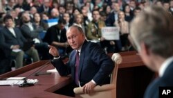 El portavoz del Kremlin, Dmitry Peskov, dijo el viernes 22 de enero de 2021 que el gobierno de Vladimir Putin "solo puede agradecer la voluntad política de extender el documento". [Archivo AP].