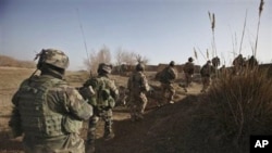 FILE - NATO troops in Afghanistan.