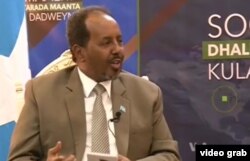 Somalia President Hassan Sheikh Mohamoud tells a U.S. teenager, "You can come back to Mogadishu -- nothing will happen to you."