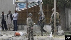 Mesto napada u Kabulu