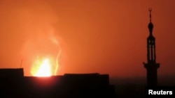 Suriah menuduh Israel melancarkan serangan udara di dekat bandara Damaskus (foto: dok).