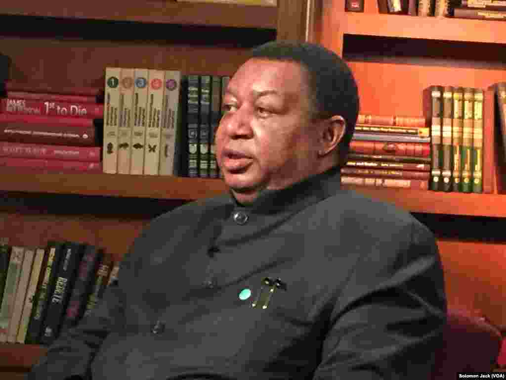 Ziyarar Babban Sakatare Janar Na Kungiyar OPEC Mohammad Sunusi Barkindo Muryar Amurka