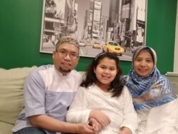 Ketua IMSA Sister, Noviyanti Kurniasari bersama keluarga di New Jersey (dok: IMSA Sister)