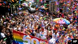 APTOPIX LGBTQ Pride