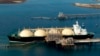 FILE - A 2012 photo shows Woodside Energy Ltd's LNG (liquefied natural gas) tanker at the Karratha gas plant loading terminal in the north of Western Australia. (AFP photo/ HO / Woodside Energy LTD)