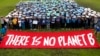 "Планети Б не існує" написано на плакаті екоактивістів - студентів університету на Філіппінах. Акція 20 вересня 2019 року
