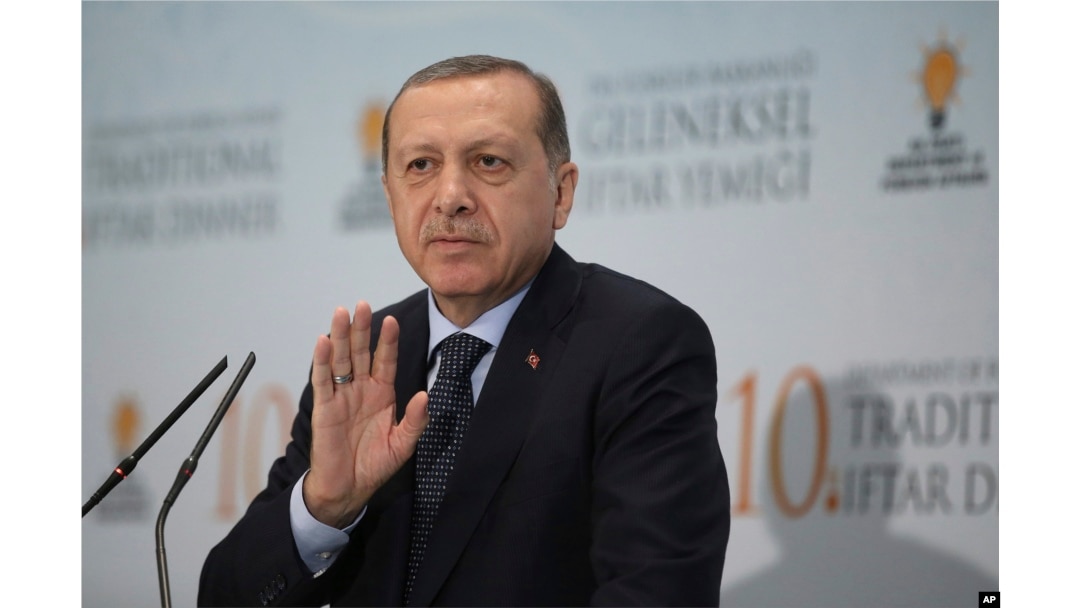 Turkiya rahbari Erdog'an