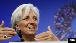 Shefja e FMN-së Lagarde në Afrikën e Jugut