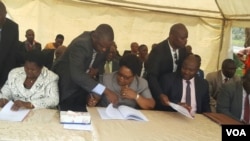Members of the People's Rainbow Coalition have nominated Joice Mujuru as their 2018 presidential election candidate.