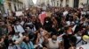 Puluhan ribu guru dan staf sekolah berunjuk rasa di Ibu Kota Portugal, Lisbon. (Foto: Ilustrasi/AP)