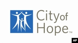 The logo of City of Hope, a cancer center in Duarte, Calif.
