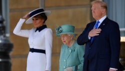 ဗြိတိန်ဘုရင်မကြီး သမ္မတ Trump နဲ့ တွေ့ဆုံ