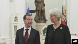 Η Κριστίν Λαγκάρντ συστήνει μεταρρυθμίσεις της Ρωσικής οικονομίας