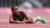 Jogos Olímpicos 2020 - atleta são-tomense Djamila Tavares depois da primeira ronda dos 800m femininos - Tóquio, 30 de Julho 2021